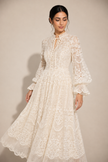 The Elodie: Mesh Embroidered Vacation Dress — product image 1