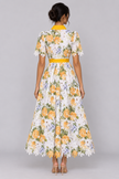 The Rosalie Floral Lace A-Line Dress