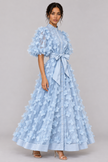 Fleur 3D Floral A-Line Midi Dress — product image 7