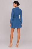 The Harlow: Denim Shirt Mini Dress — product image 4