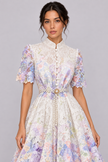 The Solène Lace A-Line Maxi Dress