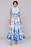 The Solène Lace A-Line Maxi Dress