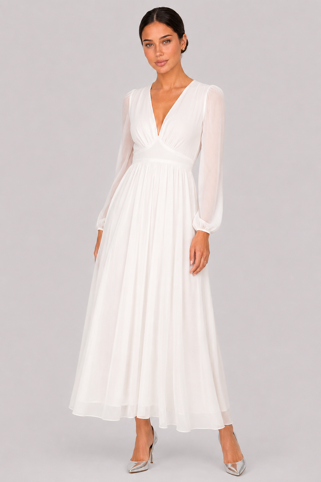 The Marchetti: Palace V-Neck Gown — product image 4