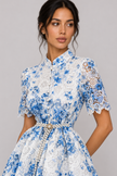 The Solène Lace A-Line Maxi Dress