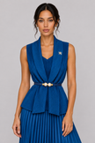 The Anaïs Pleated Belted Skirt Set