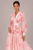 The Corinne: Chiffon Lace-Up Vacation Dress — product image 4