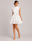 The Theodora: Lace-Up A-Line Dress — product image 1