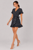 The Wren: Flared Sleeve Tie-Waist Mini — product image 1
