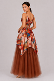 The Amara: Patchwork Floral Empire Maxi — product image 5