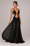 The Aveline: Mesh Halter Dress — product image 15