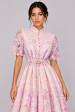 The Solène Lace A-Line Maxi Dress
