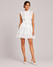 The Theodora: Lace-Up A-Line Dress — product image 2
