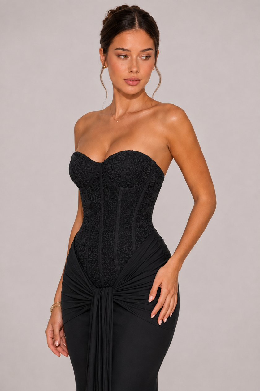 The Valentina: Strapless Empire Gown — product image 5