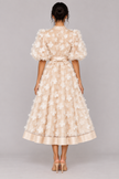 Fleur 3D Floral A-Line Midi Dress — product image 16