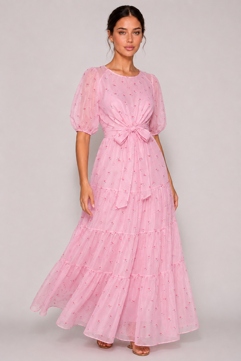 The Juliette: Puff Sleeve Party Midi — product image 5
