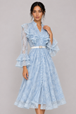 Marceline V-Neck Lace Maxi Dress — product image 11