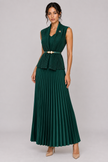 The Anaïs Pleated Belted Skirt Set